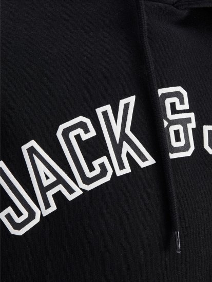 Jack & Jones JJCITY Hoodie Black - Sweaters & hoodies - Sweaters & Hoodies Grote Maten Heren