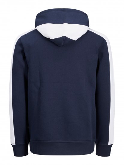 Jack & Jones JJCUT SWEAT Hoodie Navy - Sweaters & hoodies - Sweaters & Hoodies Grote Maten Heren