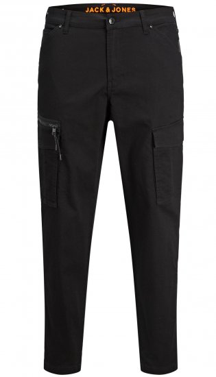 Jack & Jones JPSTACE JJDEX Cargo Pants Black - Jeans & broeken - Jeans & Broeken Grote Maten Heren