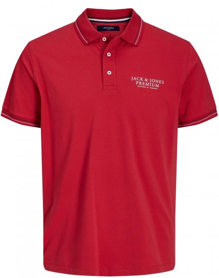Jack & Jones JPRBLUARCHIE Polo Scarlet Smile - Polo shirts - Grote Maten Poloshirts Heren