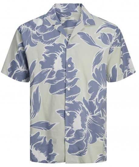 Jack & Jones JPRBLAPALMA RESORT Shirt Green Tint - Overhemden - Overhemden Grote Maten Heren