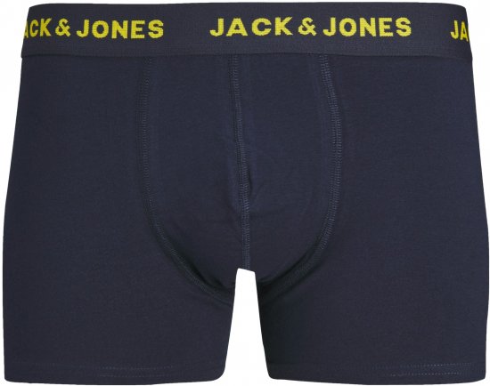 Jack & Jones JACPINK FLAMINGO TRUNKS 5 PACK Navy Blazer - Ondergoed & zwem - Grote Maten Ondergoed Heren