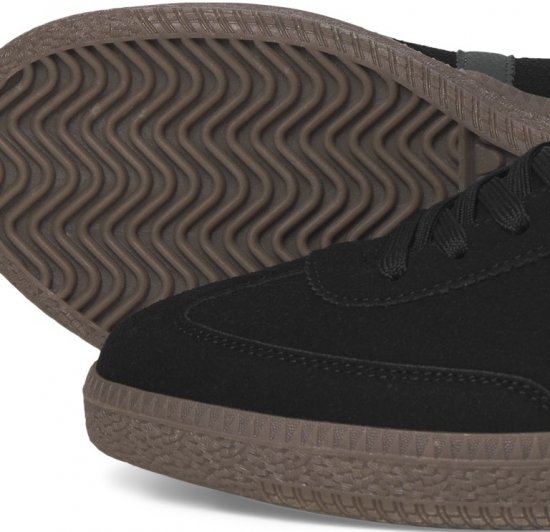 Jack & Jones Kirk International Campaign Sneakers Black/Asphalt - Herenschoenen 40-52 - 