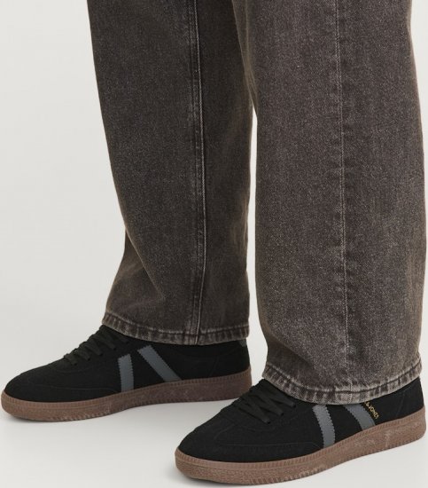 Jack & Jones Kirk International Campaign Sneakers Black/Asphalt - Herenschoenen 40-52 - 