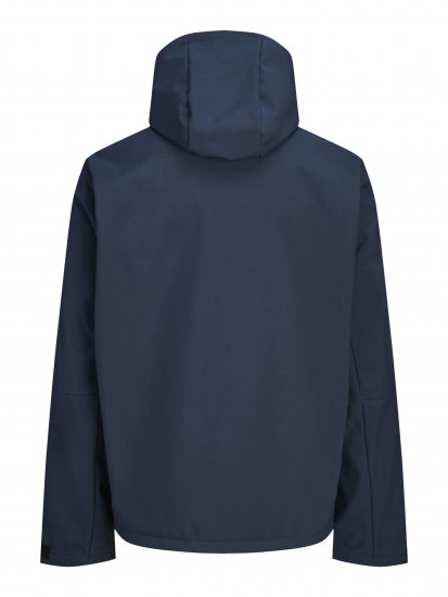 Jack & Jones North Softshelljas donkerblauw - Jassen - Grote Maten Herenjassen