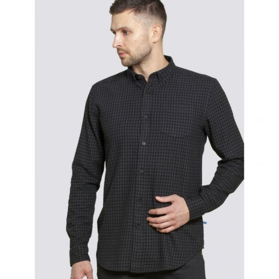 D555 Jared Long Sleeve Shirt - Overhemden - Overhemden Grote Maten Heren