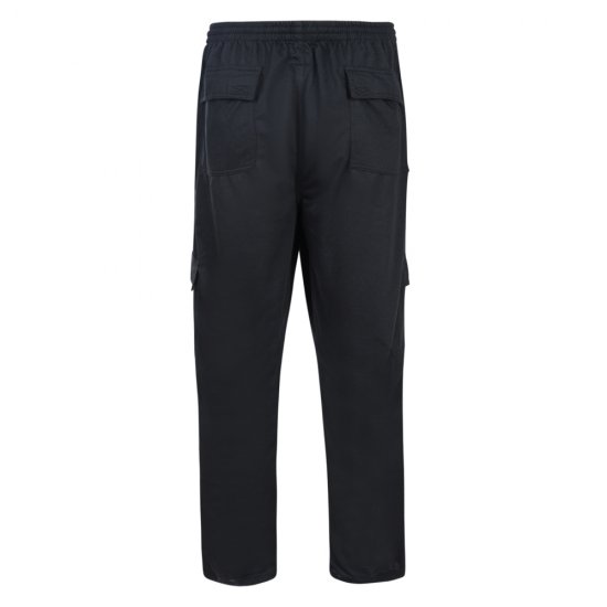 Kam Jeans Cargopocket Joggers "Lightweight" Black - Joggingbroeken & shorts - Joggingbroeken & Shorts Heren Grote Maten