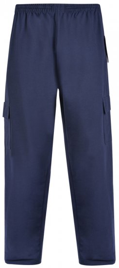 Kam Jeans Cargopocket Joggers "Lightweight" Navy - Joggingbroeken & shorts - Joggingbroeken & Shorts Heren Grote Maten