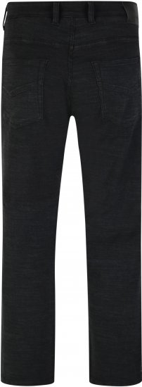 Kam Jeans 264 Slub Weave 5 Pocket Stretch Pants Charcoal - Jeans & broeken - Jeans & Broeken Grote Maten Heren