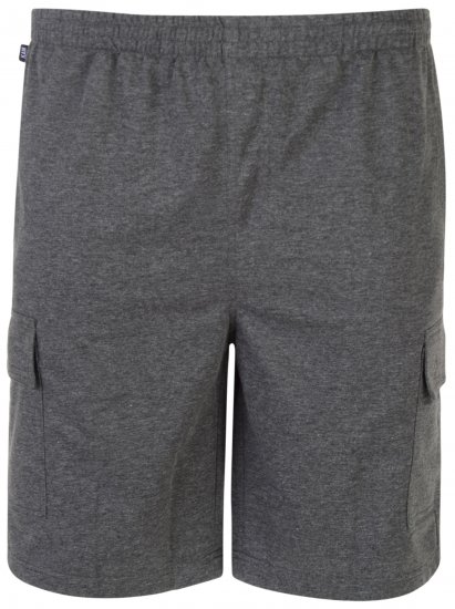 Kam Jeans Cargo Jogger shorts Grey - Joggingbroeken & Shorts - Joggingbroeken & Shorts Heren Grote Maten