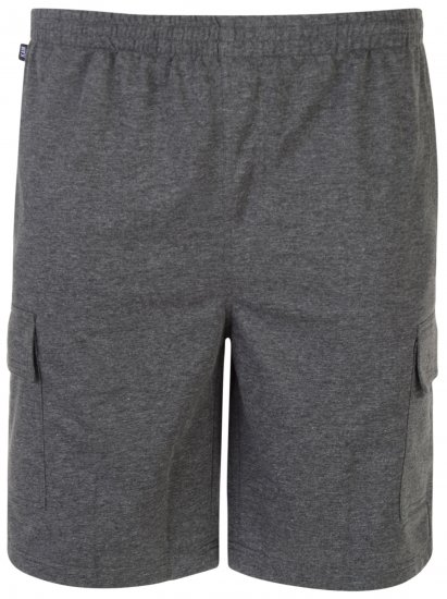 Kam Jeans Cargo Jogger shorts Grey - Joggingbroeken & shorts - Joggingbroeken & Shorts Heren Grote Maten