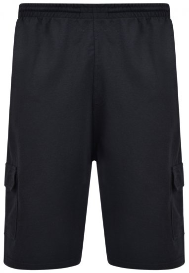 Kam Jeans Cargo Jogger shorts Black - Joggingbroeken & shorts - Joggingbroeken & Shorts Heren Grote Maten