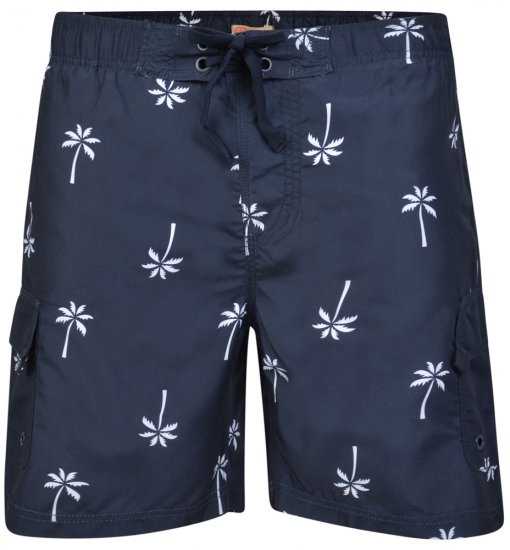 Kam Jeans 323 Swim Shorts Navy - Ondergoed & zwem - Grote Maten Ondergoed Heren