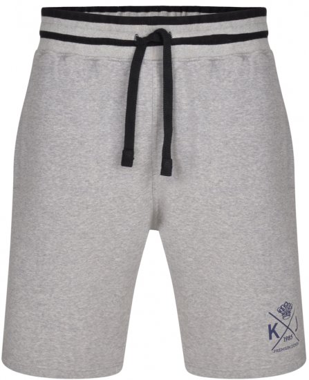Kam Jeans 328 Jersey Shorts Grey - Joggingbroeken & shorts - Joggingbroeken & Shorts Heren Grote Maten
