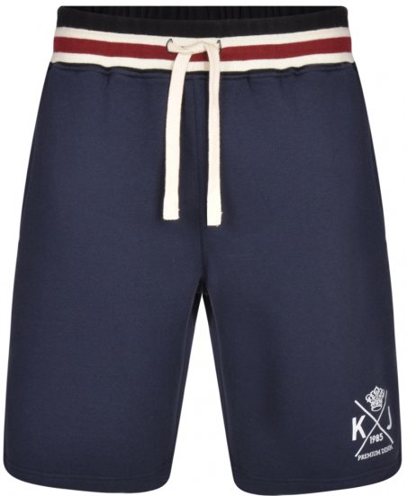 Kam Jeans 328 Jersey Shorts Navy - Joggingbroeken & shorts - Joggingbroeken & Shorts Heren Grote Maten