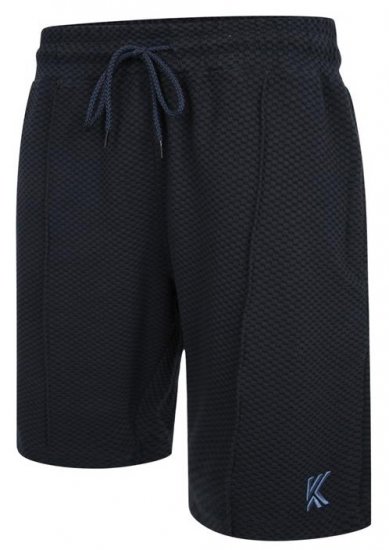 Kam Jeans 3305 Jaquard Mesh Shorts Navy - Joggingbroeken & shorts - Joggingbroeken & Shorts Heren Grote Maten