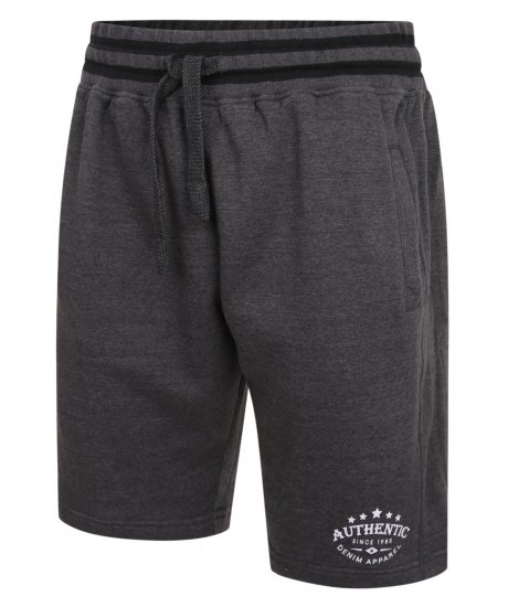 Kam Jeans 345 Authentic Shorts Charcoal - Joggingbroeken & shorts - Joggingbroeken & Shorts Heren Grote Maten