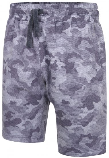 Kam Jeans 346 Camo Sweat Shorts Indigo - Joggingbroeken & shorts - Joggingbroeken & Shorts Heren Grote Maten