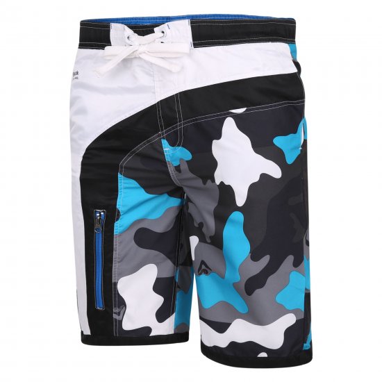 Kam Jeans 348 Camo Swimmers Black - Ondergoed & zwem - Grote Maten Ondergoed Heren