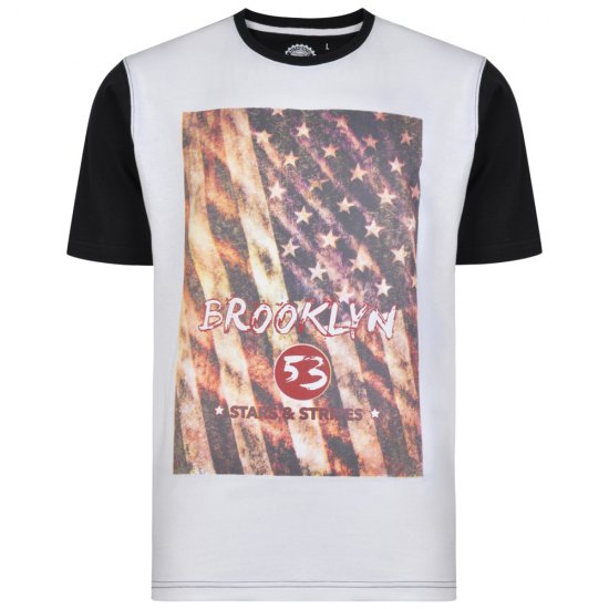 Kam Jeans 5259 T-shirt - T-shirts - Grote Maten T-shirts Heren