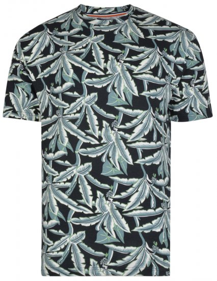 Kam Jeans 5260 T-shirt Navy - T-shirts - Grote Maten T-shirts Heren