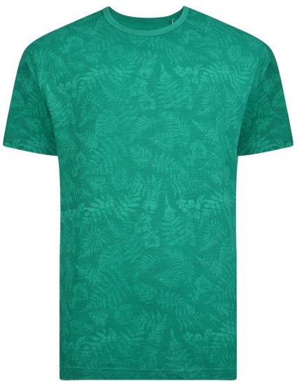 Kam Jeans 5261 T-shirt Shamrock - T-shirts - Grote Maten T-shirts Heren