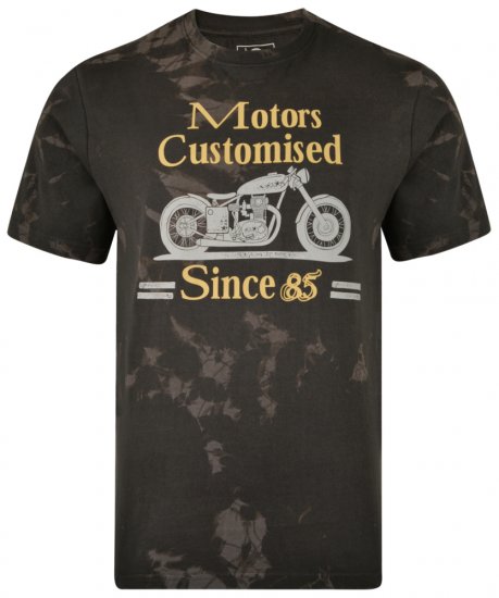 Kam Jeans 5309 T-shirt Navy - T-shirts - Grote Maten T-shirts Heren