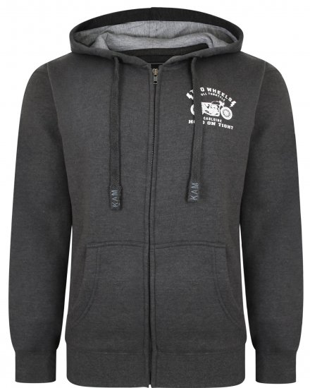 Kam Jeans 7043 Full Throttle Hoodie - Sweaters & hoodies - Sweaters & Hoodies Grote Maten Heren