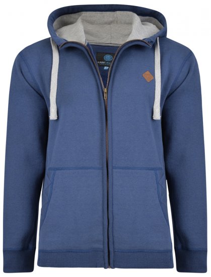 Kam Jeans 717 Hoodie Denim - Sweaters & hoodies - Sweaters & Hoodies Grote Maten Heren