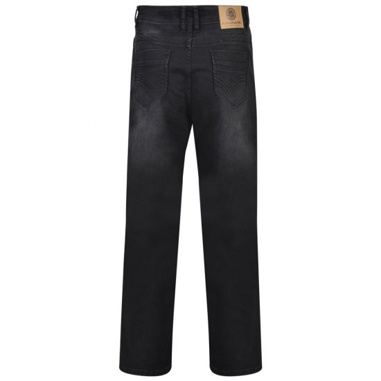 Kam Jeans Alonso Black Used - Jeans & broeken - Jeans & Broeken Grote Maten Heren