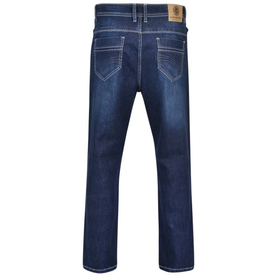 Kam Jeans Alonso Blue Mid Used - Jeans & broeken - Jeans & Broeken Grote Maten Heren