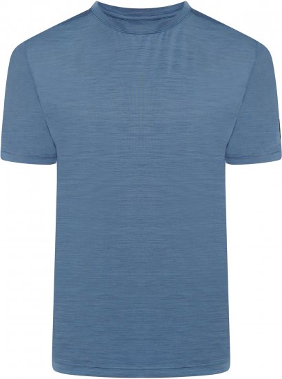 Kam Jeans AP001 XT Active Performance Marl Tee Royal Blue - T-shirts - Grote Maten T-shirts Heren