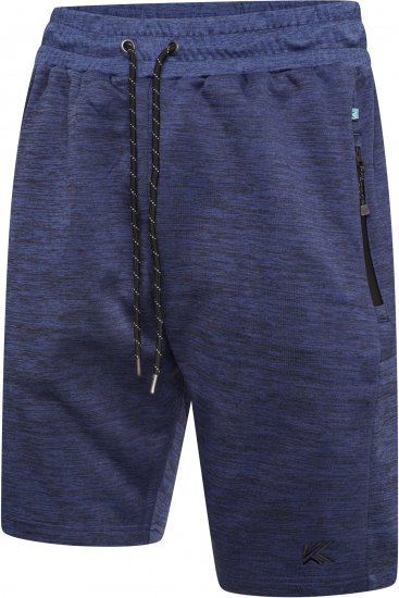 Kam Jeans AP005 Active Performance Marl Shorts Indigo - Sportkleding & outdoor - Grote Maten Sportkleding Heren