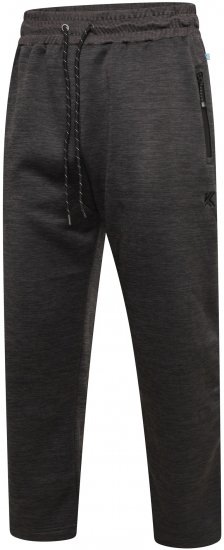 Kam Jeans AP006 Active Performance Marl Jog Pants Charcoal - Joggingbroeken & shorts - Joggingbroeken & Shorts Heren Grote Maten