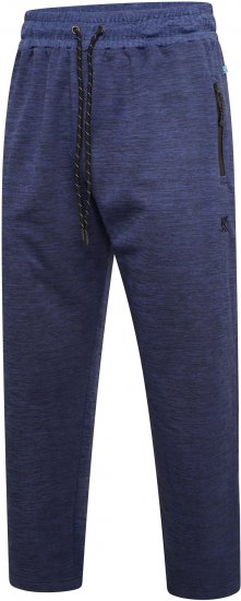 Kam Jeans AP006 Active Performance Marl Jog Pants Indigo - Joggingbroeken & shorts - Joggingbroeken & Shorts Heren Grote Maten