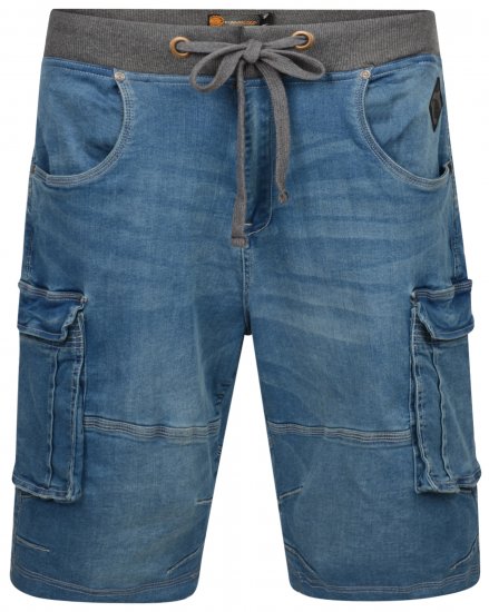 Kam Jeans Dito Denim Shorts Light Used - Korte broeken - Grote Maten Korte Broeken Heren