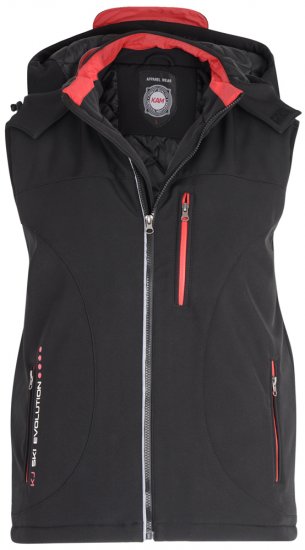 Kam Jeans KV88 Soft Shell Vest - Jassen - Grote Maten Herenjassen