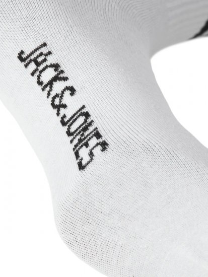 Jack & Jones Travis Tennissokken Wit 3-pack - Ondergoed & zwem - Grote Maten Ondergoed Heren