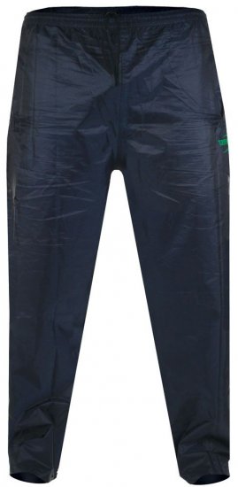 D555 Elba "Packaway" Rain Pants Navy - Sportkleding & outdoor - Grote Maten Sportkleding Heren