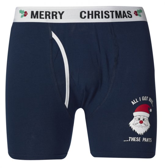 D555 Claus Christmas Boxers 2-pack - Ondergoed & zwem - Grote Maten Ondergoed Heren