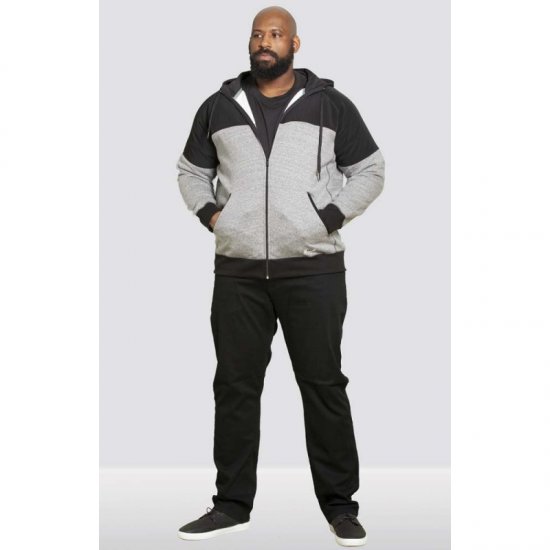 D555 Banbury Hoodie Black - Sweaters & hoodies - Sweaters & Hoodies Grote Maten Heren