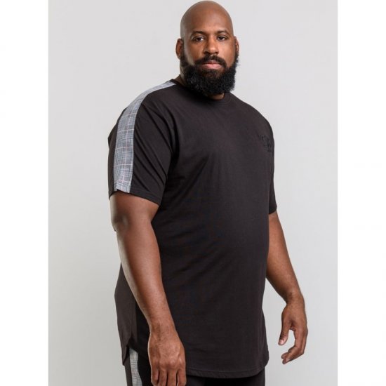 D555 Diaz T-shirt Black - T-shirts - Grote Maten T-shirts Heren
