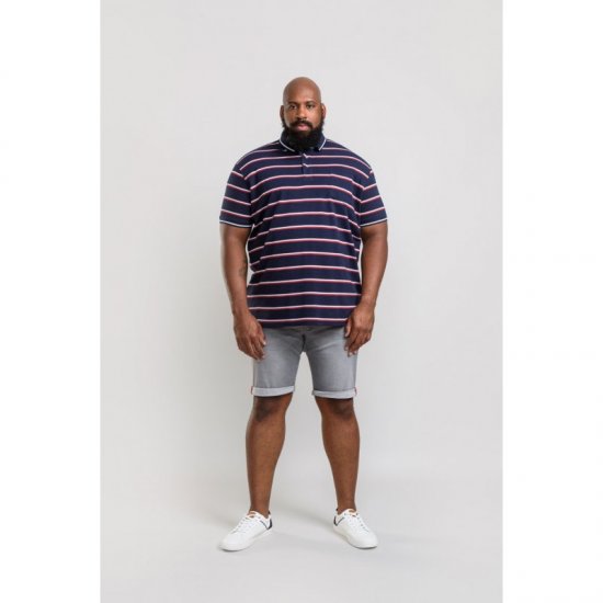 D555 Holmes Polo Navy - Polo shirts - Grote Maten Poloshirts Heren