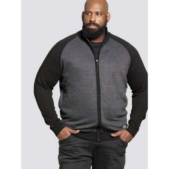 D555 Tanner Sweater Black - Sweaters & hoodies - Sweaters & Hoodies Grote Maten Heren