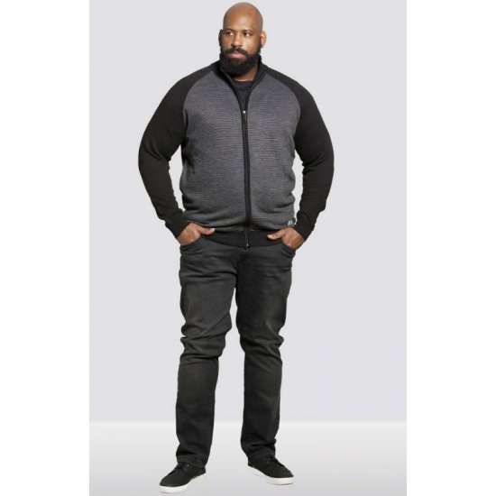 D555 Tanner Sweater Black - Sweaters & hoodies - Sweaters & Hoodies Grote Maten Heren