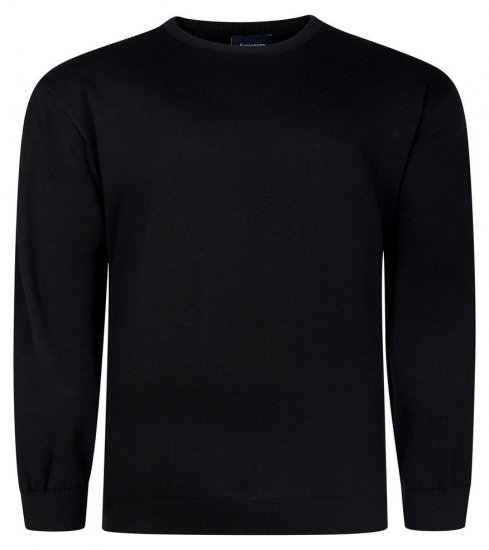 Espionage KW078 Pullover met ronde hals twilight blue - Sweaters & hoodies - Sweaters & Hoodies Grote Maten Heren