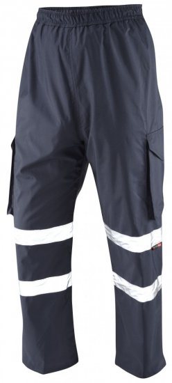 Leo Appledore Cargo Rain pants Navy - Werkkleding - Werkkleding Grote Maten Heren