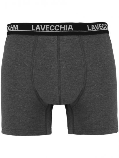 Lavecchia 1020 Boxershorts 3-pack Charcoal - Ondergoed & zwem - Grote Maten Ondergoed Heren
