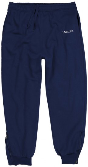 Lavecchia 2018 Sweatpants with Zippered Cuff Navy - Joggingbroeken & shorts - Joggingbroeken & Shorts Heren Grote Maten