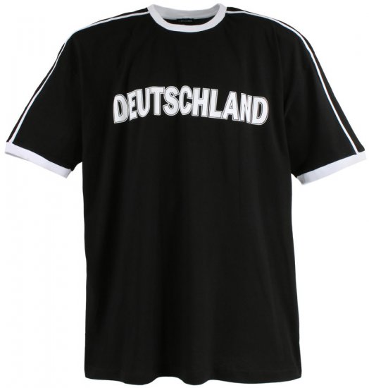 Lavecchia 120 Deutschland T-shirt Black - T-shirts - Grote Maten T-shirts Heren